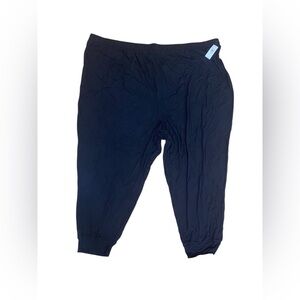 Old Navy Slouchy Dream Loungewear Comfy Black Pants 4X